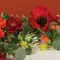 Sunset Poppy Floral Garland 48 Inch Spring Summer Mantle Doorway Decor